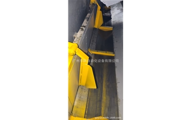 废料输送线 客户现场安转